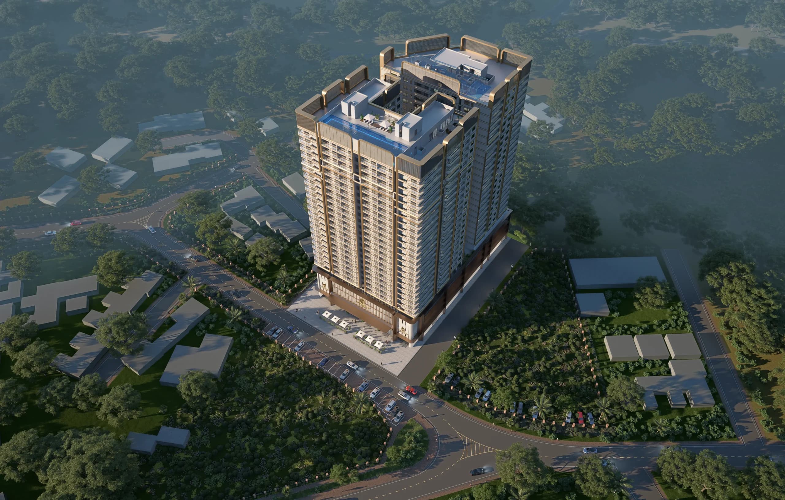 Brookside Oak Residency — Apartment for off-plan in Muguga Green, Westlands (Next to Safaricom)